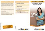 Preisliste - schlau.com