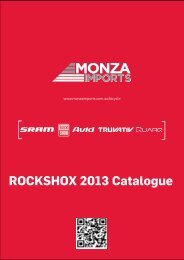 ROCKSHOX 2013 Catalogue - Monza Imports