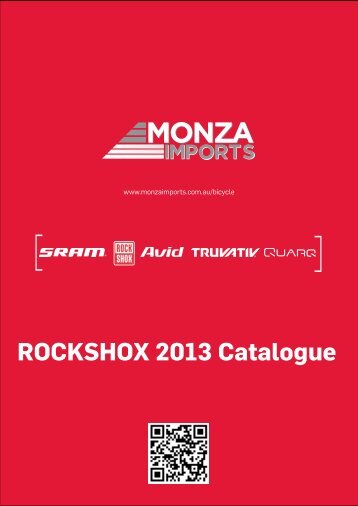ROCKSHOX 2013 Catalogue - Monza Imports
