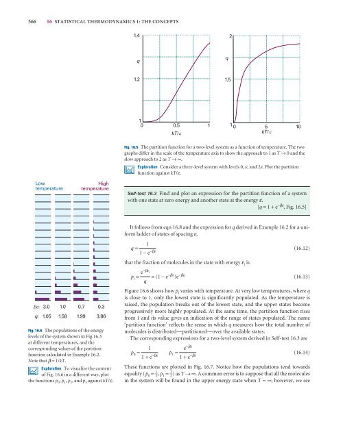 Statistical thermodynamics 1: the concepts - W.H. Freeman