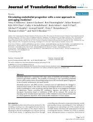 Circulating endothelial progenitor cells: a new approach to anti ...