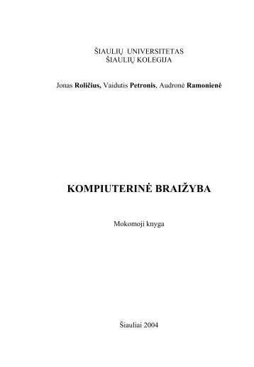 Kompiuterine braizyba.pdf - Å iauliÅ³ universitetas