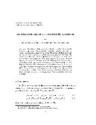 ON SUBMANIFOLDS OF A COSYMPLECTIC MANIFOLD - Soochow ...