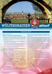 Ausgabe 05/2013 - Onlineseite der Gemeinde WÃƒÂ¼lfershausen ad ...