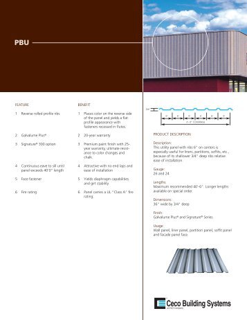 PBU - Ceco Building Systems