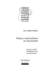 Nation, nationalisme et citoyennetÃ© - Fondation Friedrich Ebert Stiftung