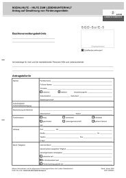 Formular SGD-So/E-5: Sozialhilfe - Hilfe zum ... - Pierbach