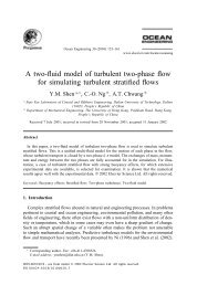 A two-fluid model of turbulent two-phase flow for simulating turbulent ...