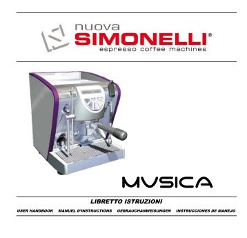 musica manual - Nuova Simonelli