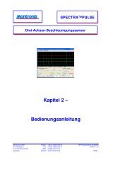 IPM-Pulse Hauptfenster - Montronix