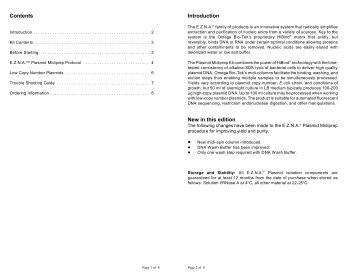 E.Z.N.A. Â® plasmid midiprep kit Protocol (PDF Version)