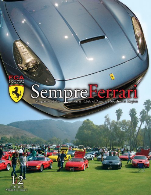 Volume 16 Issue 1 - January/February 2009 - Ferrari Club of ...