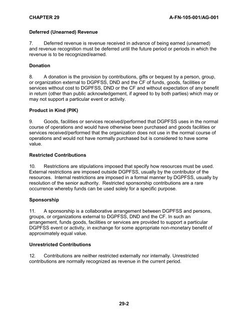 CHAPTER 29 A-FN-105-001/AG-001 29-1 ACCOUNTING FOR ...