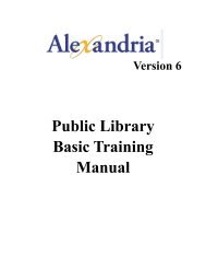 Public Library Student Manual PDF - Library Automation Software