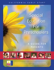 Special Education For Preschoolers - San Diego Regional Center