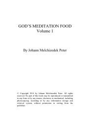 Meditation Scriptures 1