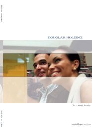 Annual Report 2003/04 - Douglas Holding