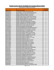 Outlet Centre Stock Available for Sunday March 25th! - Henry's