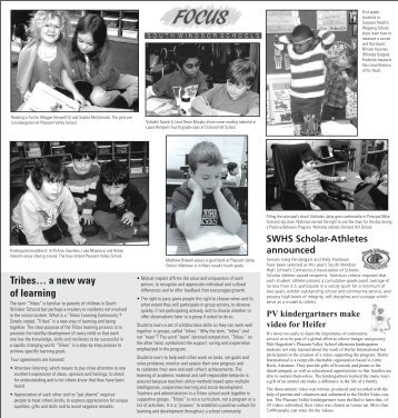 March 2011 Edition - South Windsor Public Schools