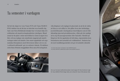 Nya Viano FUN & MARCO POLO - Mercedes-Benz