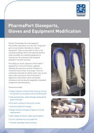PharmaPort Gloveports - Extract Technology