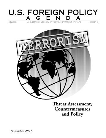 Terrorism: Threat Assessment, Countermeasures and Policy