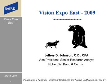 Vision Expo East -- 2009 - Vision Monday Global Leadership ...