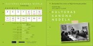 K U L T Ä R A S K A N O N A N E D â° Å A - NacionÄlais Kino centrs