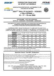 RÃ©glement (PDF - 130 Ko) - Est Rallye