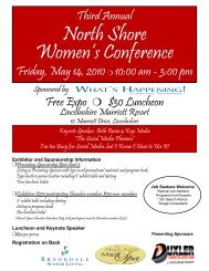 North Shore Women's Conference - Skokie Chamber of Commerce