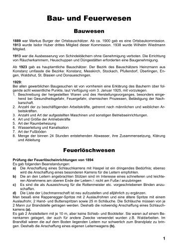 Bau und Feuerwesen.pdf - Heimatverein Gutmadingen