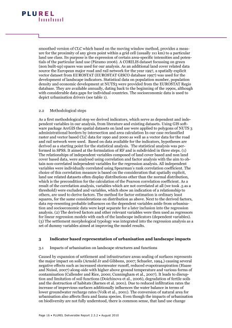 Delination of response Functions - Plurel