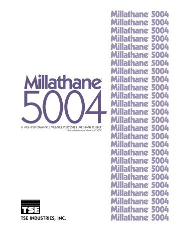 MillathaneÂ® 5004 Datasheet - TSE Industries, Inc.