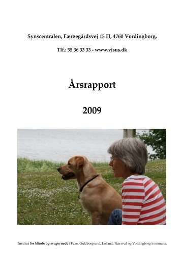 Ãrsrapport 2005 - Synscentralen i StorstrÃ¸ms Amt