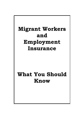 Migrant Workers - Your Legal Rights