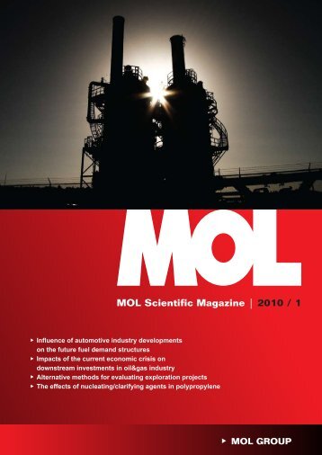 Influence of automotive industry developments on the future - Mol