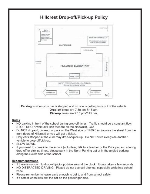 Welcome Letter - Hillcrest Elementary - Logan City School District