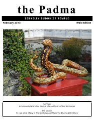 BERKELEY BUDDHIST TEMPLE February 2013 Web Edition