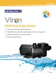 APV-102 Viron P300 Pump.pdf - Astral Pool USA