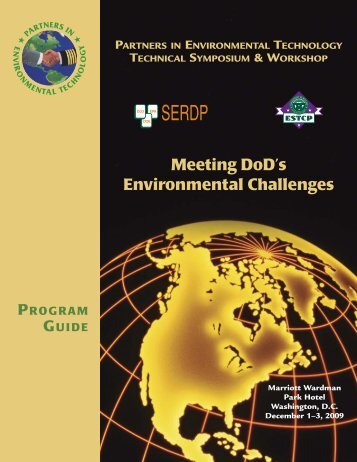 Symposium Program Guide - SERDP-ESTCP - Strategic ...