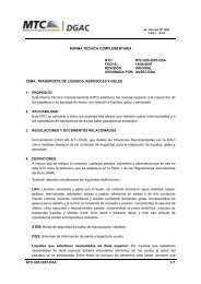 NTC-005-2007-DSA - Ministerio de Transportes y Comunicaciones