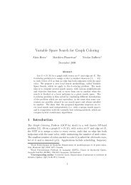 Variable Space Search for Graph Coloring - gerad