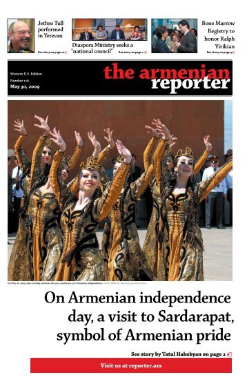 Western U.S. edition - Armenian Reporter