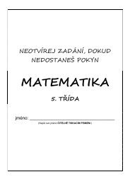 matematika 5. třída