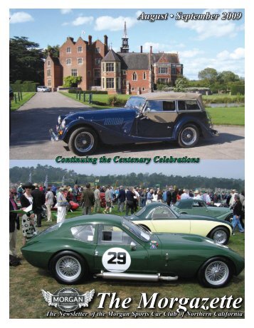 Morgazette, August-September 2009 - Morgan Cars for Sale