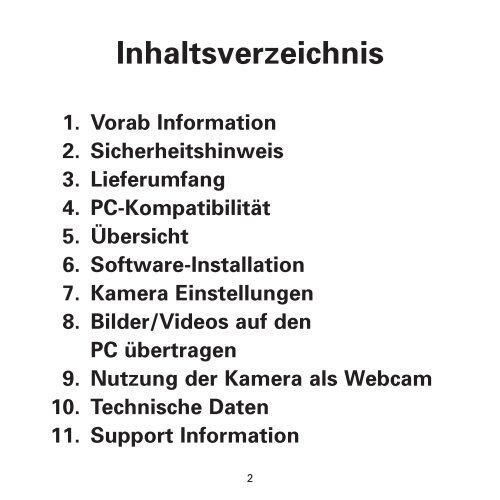 DC-4 Digitalkamera Bedienungsanleitung - Plawa