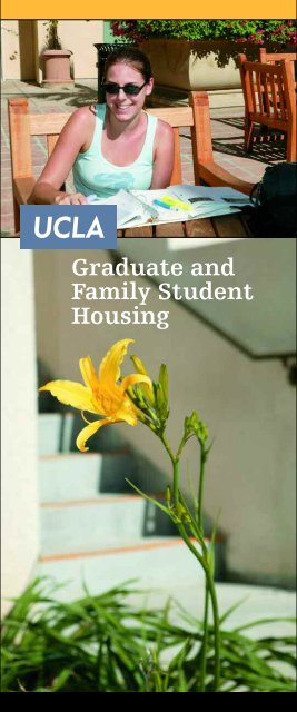 Graduate and Family Student Housing - UCLA - Housing