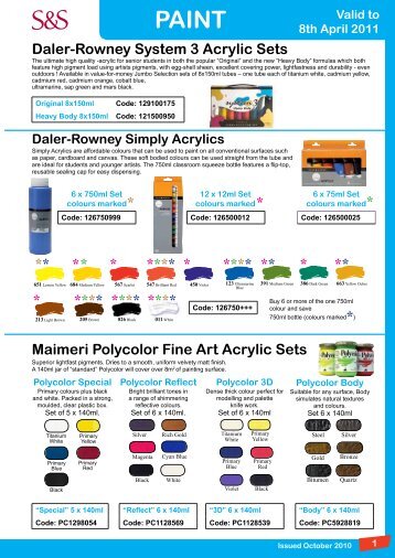 Maimeri Polycolor Fine Art Acrylic Sets - Creativity Unlimited