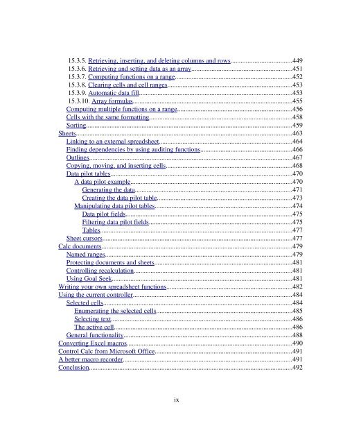 OpenOffice.org Macros Explained - LibreOffice-NA.US