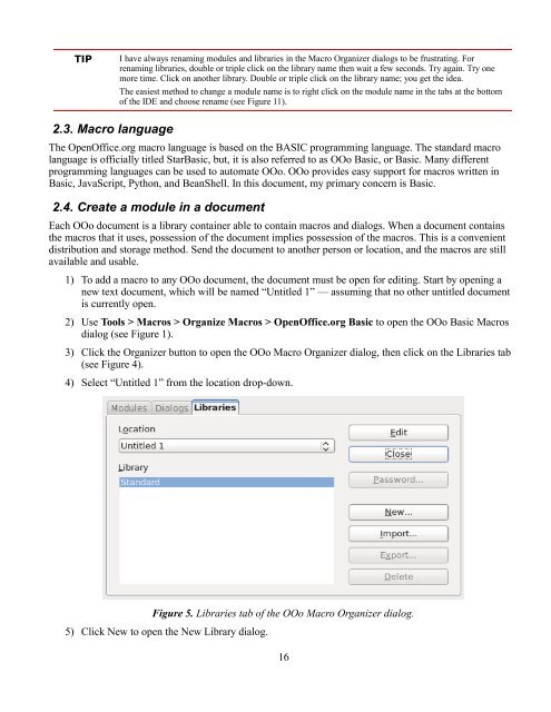 OpenOffice.org Macros Explained - LibreOffice-NA.US